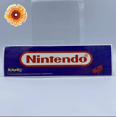 Vintage Nintendo Sticker 2000 Ninpro EB Electronics Boutique