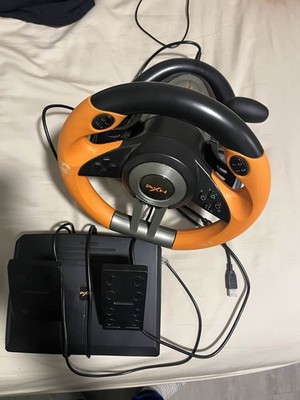 Racing Wheel Pxn V3pro. 180 Degree Universal USB Car Sim Game Steering Wheel
