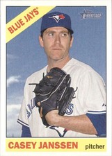 2015 Topps Heritage - Casey Janssen Toronto Blue Jays Card #77