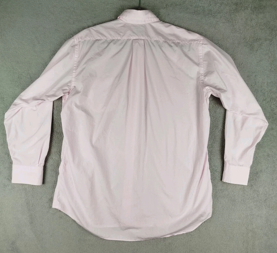 J. Press VTG Oxford Cloth Button Down Shirt Mens 16/33 Pink MADE IN USA Classic - Image 2 of 4