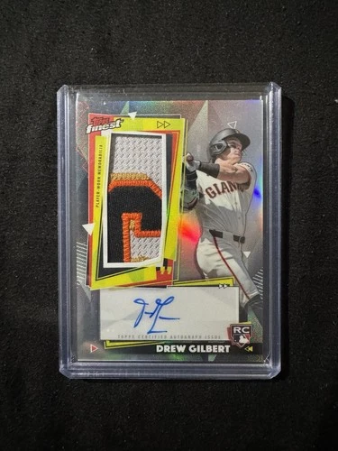 2026 Topps Finest Drew Gilbert Base (RAW)