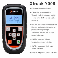 Xtruck Y006 EURO 6 CAN Nitrogen Oxygen Sensor Repair Urea Nozzle Pump Diagnosis