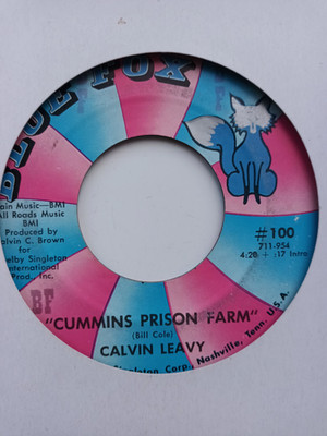 Calvin Leavy - Cummins Prison Farm / Brought You To The City, 7'', (Vinyl)
