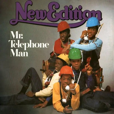 New Edition Mr. Telephone Man Vinyl Single 12inch NEAR MINT MCA Records