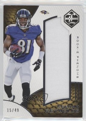 2016 Limited Rookie Phenoms Jersey Spotlight Silver 15/49 Keenan Reynolds RC a3q