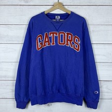 Vintage 90s Florida Gators Blue Champion Sweatshirt Size XL Mens