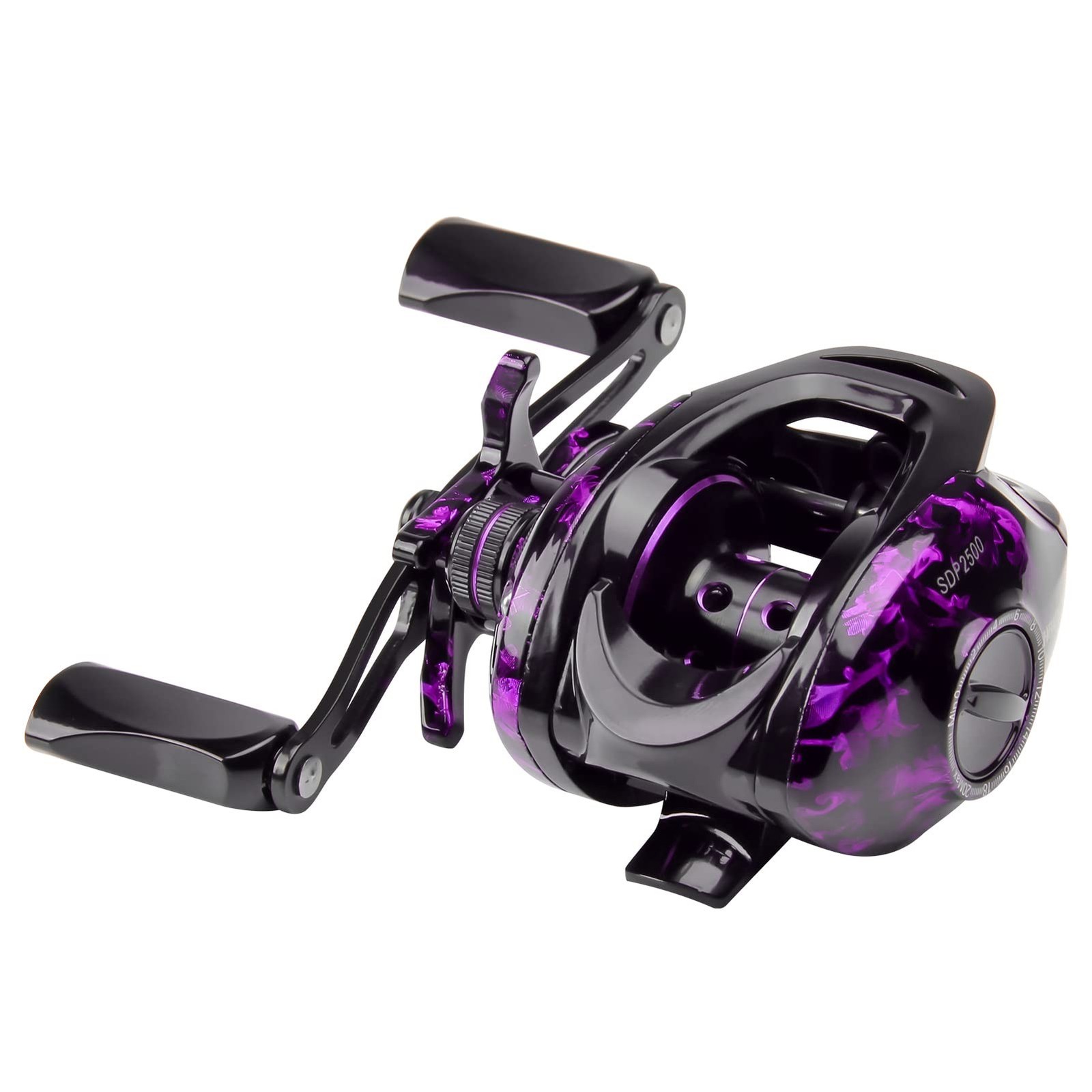 HAUT TON Baitcasting Fishing Reels,Snow Demon Beginner's Edition,Baitcaster R...