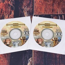 2006 Zoo Tycoon 2 Zookeeper Collection PC CD Rom Video Game Discs Only READ