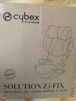 Cybex platinum solution Z-i i fix car seat Deep black 