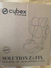 Cybex platinum solution Z-i i fix seggiolino auto nero profondo 