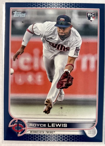 2022 Topps Update Series - Royce Lewis #US105 Royal Blue (RC)