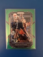 2023 Panini Prizm WNBA Green Refractor #52 Teaira McCowan Dallas Wings