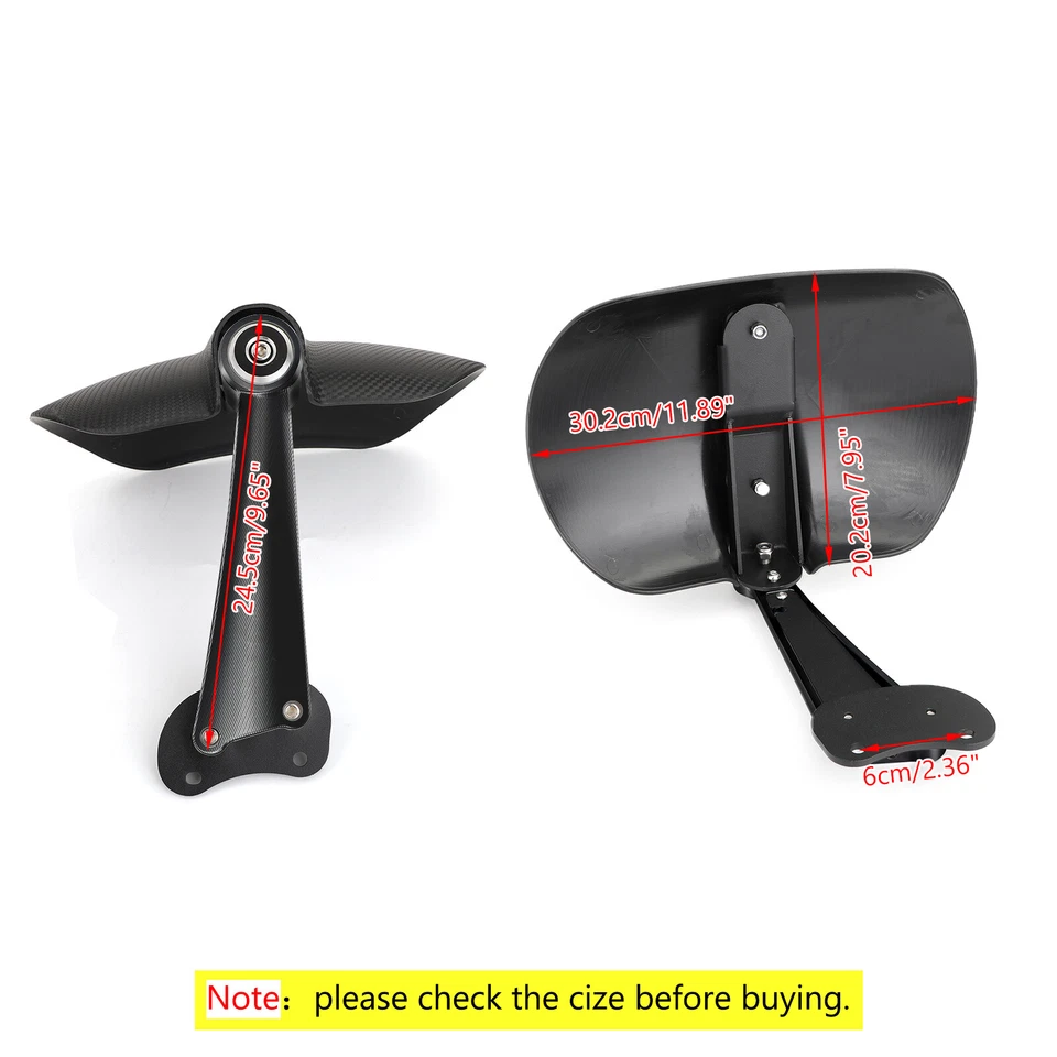 1x Motorcycle Rear Mudguard Tire Hugger Fender For BMW R NINE T 2014-2019 Black - Imagem 2 de 4