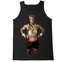 KING TYSON BOXING SPORT LEGEND RETRO CLASSIC HIP HOP RAP MMA THE CHAMP TANK TOP