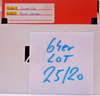 COMMODORE 64/128 -- 18 USED DISKS 5.25"  - WYSIWYG #25/20