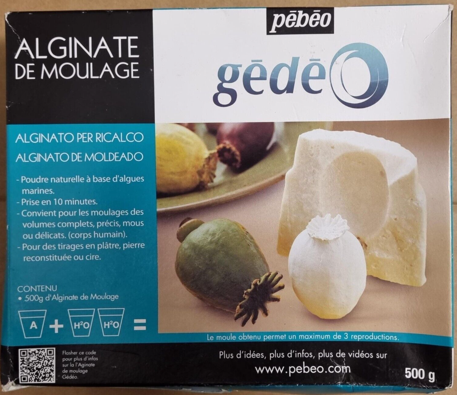 Pébéo Gedeo Moulding Alginate (500g)
