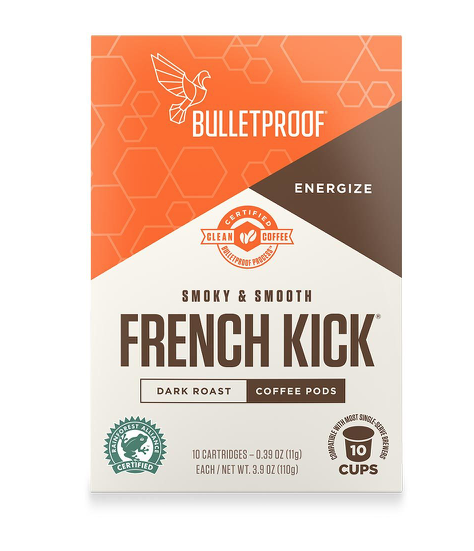 Bulletproof Coffee Pods (3 Flavors) 30 Pods