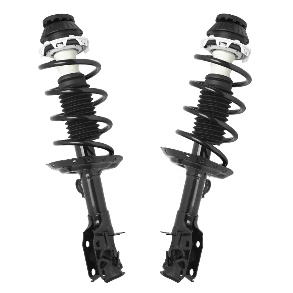 Puntales delanteros con muelles helicoidales extremos de varilla de amarre exterior interior para Honda Fit 2009-2014 Foto 3 de 4