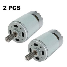 2 Pcs RS550 35000RPM Electric Motor for 12 Volt Kids Ride On Car, RS550 12V