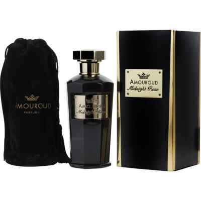 Amouroud Midnight Rose 3.4 oz / 100ml EDP Eau de Parfum Spray Unisex NEW In Box