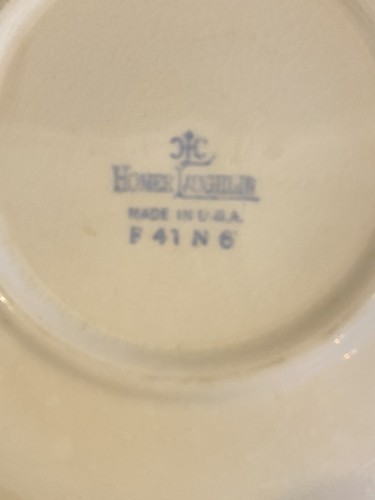 Homer Laughlin Blue Willow Saucer F51N6 - Picture 3 of 3