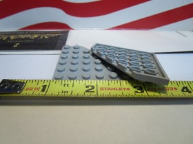 Lego Harry Potter (2) 6 x 6 WEDGE PLATE'S WITH CUTOUT LIGHT GRAY SET 4707 & MORE