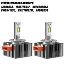 D5s D5r Led Headlight Hi Lo Beam 4000lm 90w Replace Hid Xenon Bulbs Super Bright