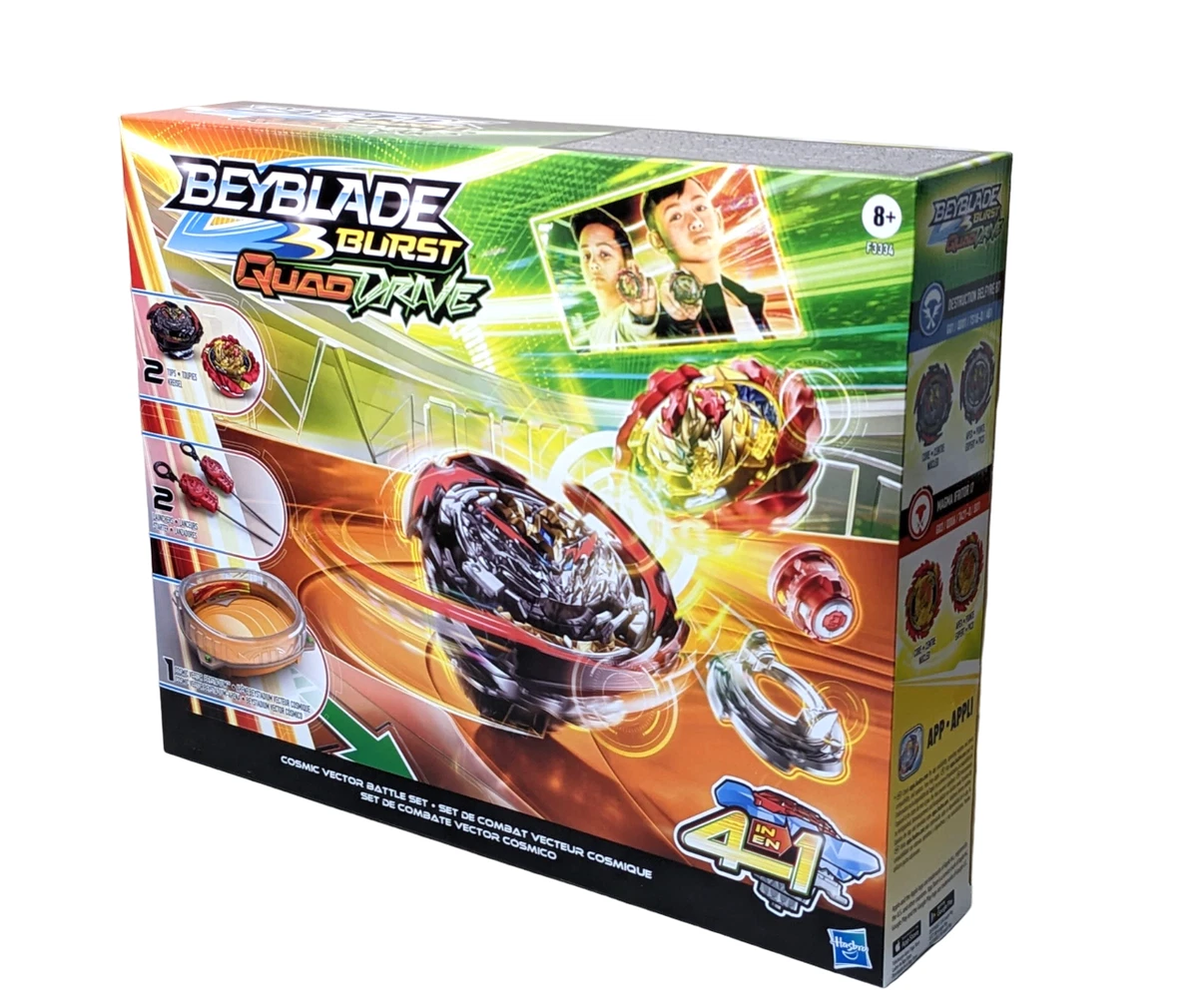 Hasbro - Beyblade Burst QuadDrive - Cosmic Vector Battle Set 