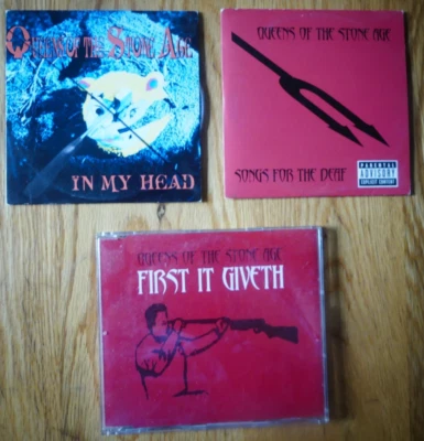 Queens Of The Stone Age 1CD Maxi Promo 1Titre + 1CD Promo 1Titre + 1 CDRom Promo - Photo 1/3