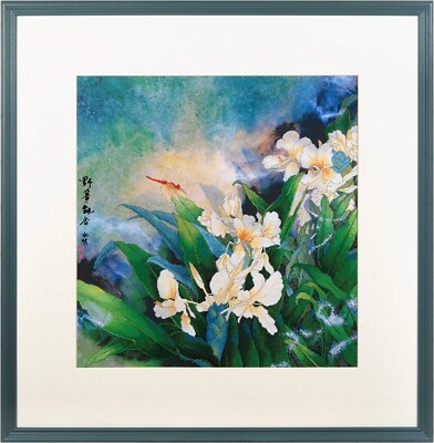 New and Sealed Xiu Crafts Counted Cross Stitch Kit - White Ginger Lily | 2031201