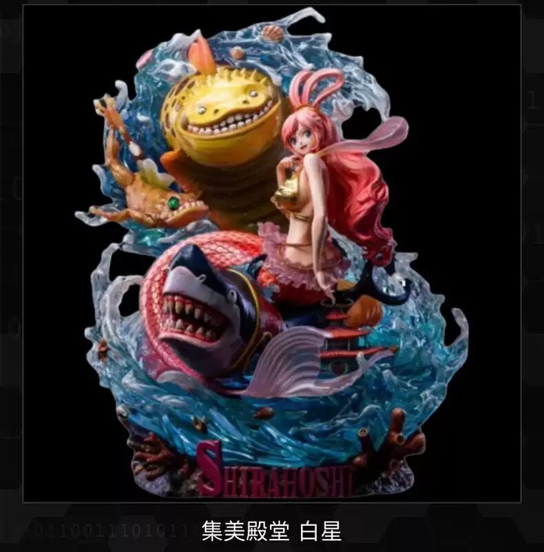 Jimei Palace Official One Piece Shirahoshi 56Cm Resin Painted