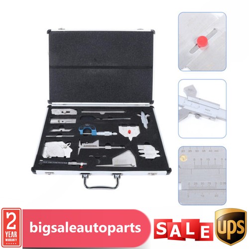 13PCS Welding Gauge Tool Inspection Kit Welding Inspection Ruler Set W ...