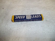 B6   Vintage Empire Pencil Company ''SPEED'' Mechanical Leads Box 12 Leads .036