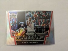 2020-21 Panini Prizm Kawhi Leonard Widescreen Silver Parallel #2 LA Clippers