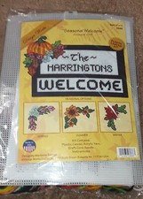 Design Works Seasonal Welcome Hanging Plastic Canvas MM 31312 Sealed 3666