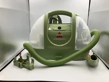 BISSELL 1400B Little Green Portable Carpet and Upholstery Cleaner Green