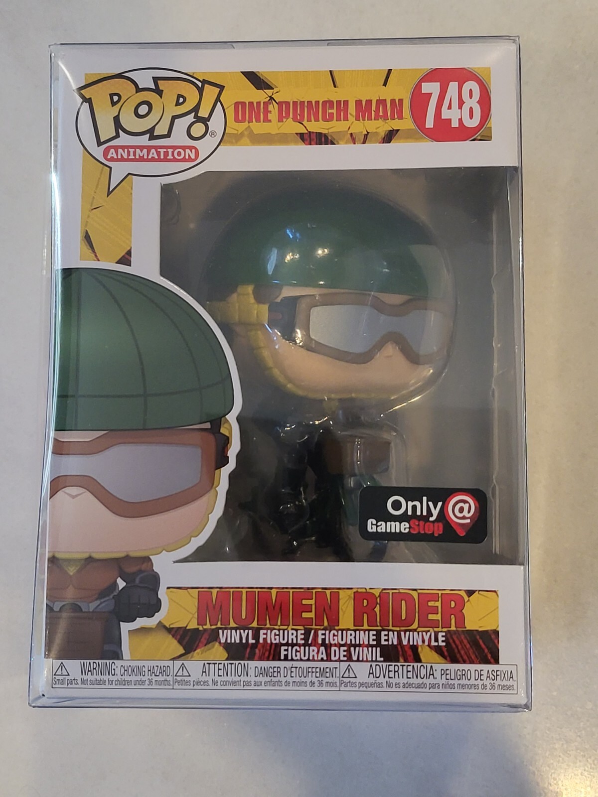 Funko Pop! Figura De Vinilo Rides: One Punch Man Mumen Rider (Con Bicicleta) #748