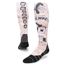 STANCE - Gassed Up - Snow Snow Mid Cushion OTC Snowboarding Socks - SMALL 5 -7.5
