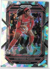 2023 Prizm WNBA Cracked Ice #117 Cheyenne Parker Atlanta Dream Middle Tennessee