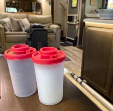 Salt and Pepper Shakers Moisture Proof Set of 2 Large Salt Shaker Outdoors Kit