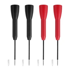 4PCS Wire Piercing Test Probes Set Insulation Back Probes Needle Pin w/ 2mm Jack
