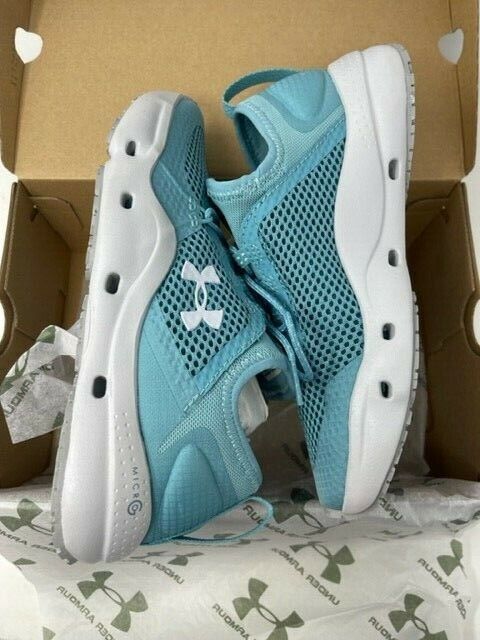 NEW Women's Under armour Micro G Kilchis 3023740-301 Fishing Shoes Size 6.5  #Y6