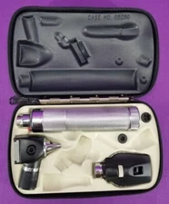 Welch Allyn 3.5V Set w/ 20000 Otoscope Ophthalmoscope Plugin Handle