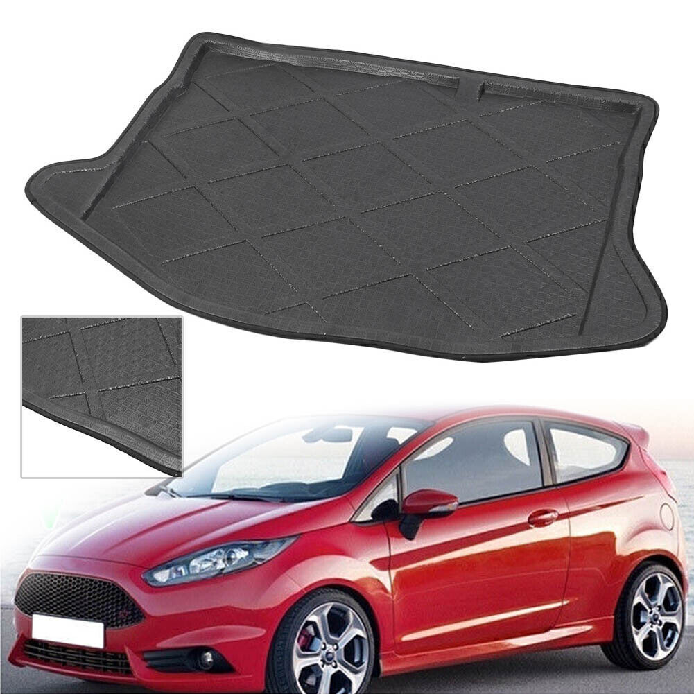 Rear Boot Liner Cargo Trunk Floor Mat Tray For Ford Fiesta Hatchback 2009-2017
