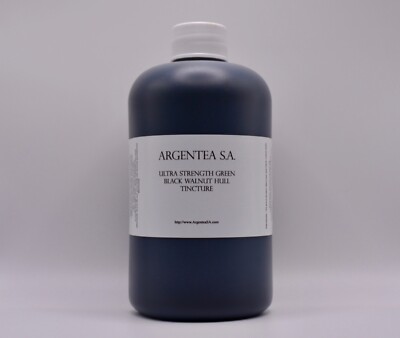 Black Walnut Hull Tincture by Argentea S.A.   16 oz.