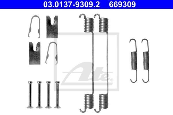 Kit mâchoire de frein Opel Corsa D 1.3 CDTI pour un freinage stable