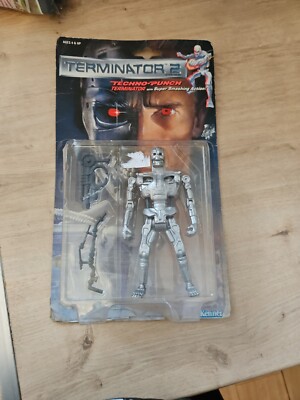 Terminator 2 Techno-Punch Terminator Actionfigur mit super Smashing Action