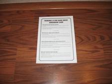 Banshee A1200 Hard Drive Addendum Card