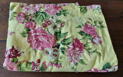 Coupon de tissu coton fleuri 190 X 300 cm - Photo 1/4