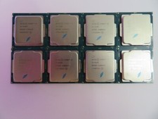 LOT OF 8 INTEL CORE i3 CPUs, 6TH - 7TH - 8TH GENERATIONS